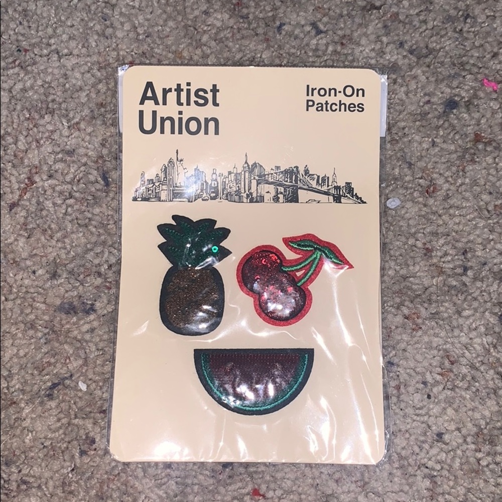 Iron on patches